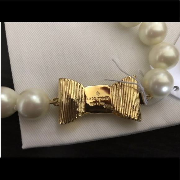 NWT KATE SPADE “All Wrap up in Pearls” NECKLACE - Picture 5 of 7